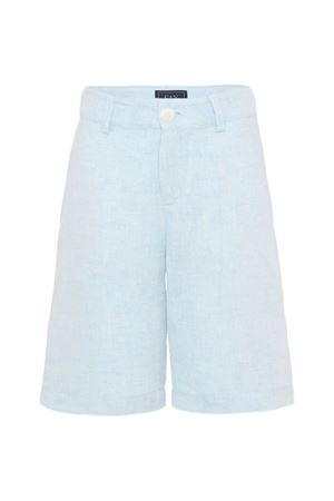 bermuda in lino azzurro FAY KIDS | FY6P99I0318607